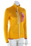 Ortovox Fleece Grid Damen Fleecejacke-Orange-S