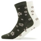Heber Peak - Merino SylvaHe. Flower Socks 2-Pack - Multifunktionssocken 36-38 ol