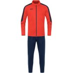 JAKO Herren Sportanzug Trainingsanzug Polyester Power, Größe XXL in Rot