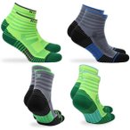 NORFOLK Sportsocken Technische Laufsocken, Zonendämpfung, Atmungsaktiv, Antibak