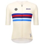 Santini - UCI World Champion Jersey - Radtrikot Gr 3XL weiß