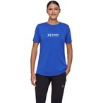 Mammut Eiger Logo  Damen  T-Shirts blau Größe M Trekking  Schnell trocknend