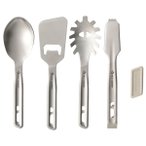 Sea to Summit - Detour Stainless Steel Utensil Set - Besteck-Set Gr 4 Piece grau