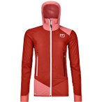 ORTOVOX Damen Funktionsjacke SW COL BECCHEI HYBRID JKT W, Größe L in Orange