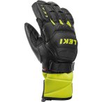 LEKI Kinder Handschuhe HS Worldcup Race Flex S Junior, Größe 6 in Grau