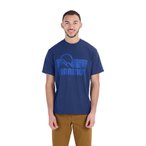 Marmot Coastal  Herren  T-Shirts blau Größe S Lifestyle Atmungsaktiv