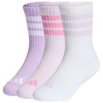 adidas - Kid's 3-Stripes Concept Crew 3-Pack - Multifunktionssocken 19-21 weiß