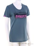 Dynafit Transalper Graphic Damen Funktionsshirt-Anthrazit-XS