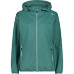 CMP Damen Hoodie Rain Jacke (Größe S, tuerkis)