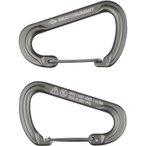 Sea to Summit Accessory Carabiner Set Large - Materialkarabiner 2er Set grey