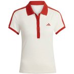 ADIDAS Damen Polo HERITAGE POLO, Größe L in Grau
