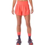 ASICS Damen Shorts ROAD 3.5IN SHORT, Größe L in Braun