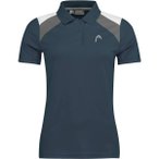HEAD Damen Polo CLUB 22 Tech Polo Shirt W, Größe S in Blau