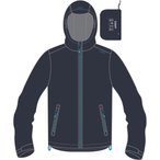 CMP Boys Rain   Kinder  Regenjacke grau Größe 104 Trekking  Klein verpackbar W