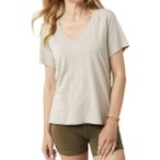 Mandala The New V-Neck Damen T-Shirt ( Beige XL Größe,)