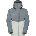 MAMMUT Herren Funktionsjacke Alto Guide HS Hooded Jacket Men, Größe XL in Grau