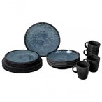 Brunner - Lunch Box - Geschirr-Set Gr 16 Pieces grau