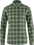 Fjall Raven - Dickes Baumwollhemd - Övik Flannel Shirt W Deep Forest Patina Gre