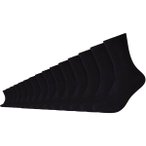 CAMANO Socken Classics, Größe 39/42 in Schwarz