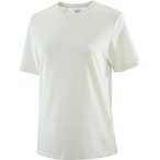 Salomon SHKout Core  Damen  T-Shirts weiss Größe L Laufen | Lifestyle  Atmungs