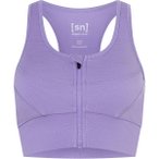 Super.Natural Damen Motion Zip Sport BH (Größe XS, lila)