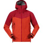 Bergans Rabot Alpine 3L Shell  Herren  Regenjacke rot Größe L Trekking  Winddi