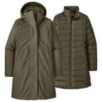 Patagonia - Women's Tres 3-In-1 Parka - Mantel Gr XL braun/oliv