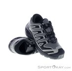 Salomon XA Pro WP Kinder Traillaufschuhe-Grau-35