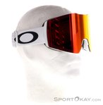 Oakley Fall Line M Skibrille-Weiss-M