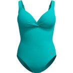 Speedo Cross Knot Shaping Damen Badeanzug ( Türkis 48 Größe,)