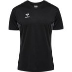 HUMMEL Herren Shirt hmlAUTHENTIC PL JERSEY S/S, Größe 3XL in Schwarz