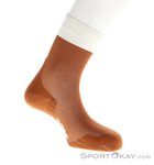 CEP Bloom Mid Cut Compression Damen Socken-Orange-2