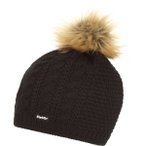 EISBÄR Damen Mütze Nelia Lux, Größe ONE SIZE in schwarz-h.braun