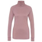Stoic - Women's Merino240 BengtSt. Turtle Neck - Merinounterwäsche Gr S rosa