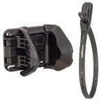 Hiplok - Jaw+ - Wandhalterung Gr One Size schwarz