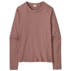 Patagonia - Women's L/S Rib Knit Top - Longsleeve Gr XS braun