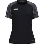 JAKO Damen T-Shirt Sonic Damen, Größe 42/44 in Schwarz