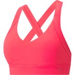 PUMA Damen Sport-BH Mid Impact Own It, Größe XS in Rot