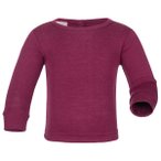Engel - Kid's Baby Pullover - Merinoshirt Gr 98/104 lila