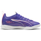PUMA Kinder Fussball-Hallenschuhe ULTRA 5 PLAY IT Jr, Größe 38 ½ in Blau