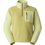 THE NORTH FACE Damen Pullover W YUMIORI 1/4 ZIP, Größe S in Grün
