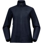 Bergans Rabot Merino Fleece  Damen  Fleecejacke blau Größe M Trekking  Elastis