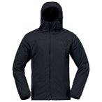 Norrøna - Femund Thermo60 Zip Hood - Kunstfaserjacke Gr S schwarz