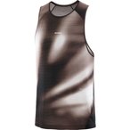 Salomon SHKout Core GFX  Herren  Laufshirts braun Größe XL Trekking  Elastisch