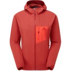 Mountain Equipment Echo   Damen  Softshelljacke rot Größe XS Bergsteigen | Hoc