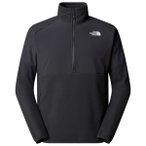 The North Face - Glacier Heavyweight 1/2 Zip - Fleecepullover Gr S schwarz/grau