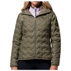 Columbia - Women's Delta Ridge II Down Hooded Jacket - Daunenjacke Gr XS oliv