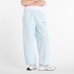 NEW BALANCE Damen Hose Reimagined Fleece Barrel Leg Pant, Größe M in Weiß