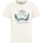 Jack Wolfskin Graphic Cotton  Kinder  T-Shirts beige Größe 116 Camping  Hautfr