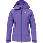 Schöffel Style Blaueis  Damen  Softshelljacke lila Größe XS Camping  Wasserab